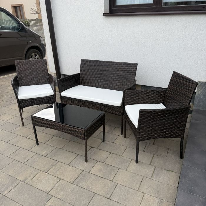 Комплект садових меблів IdealGarden SFS010 Коричневий