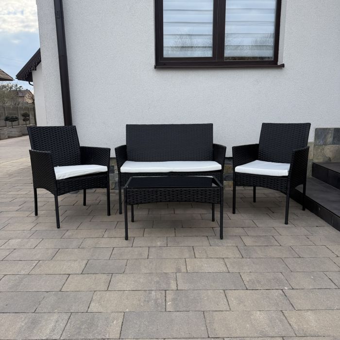 Комплект садових меблів IdealGarden SFS010 Чорний