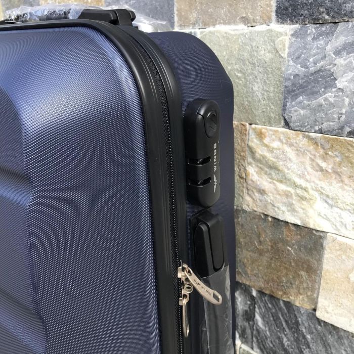 Валіза дорожня мала Wings AT01 S Темно-синій