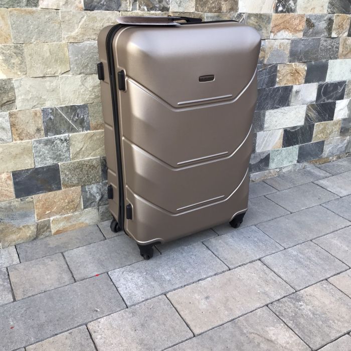 Валіза дорожня велика Wings 147 L Шампань