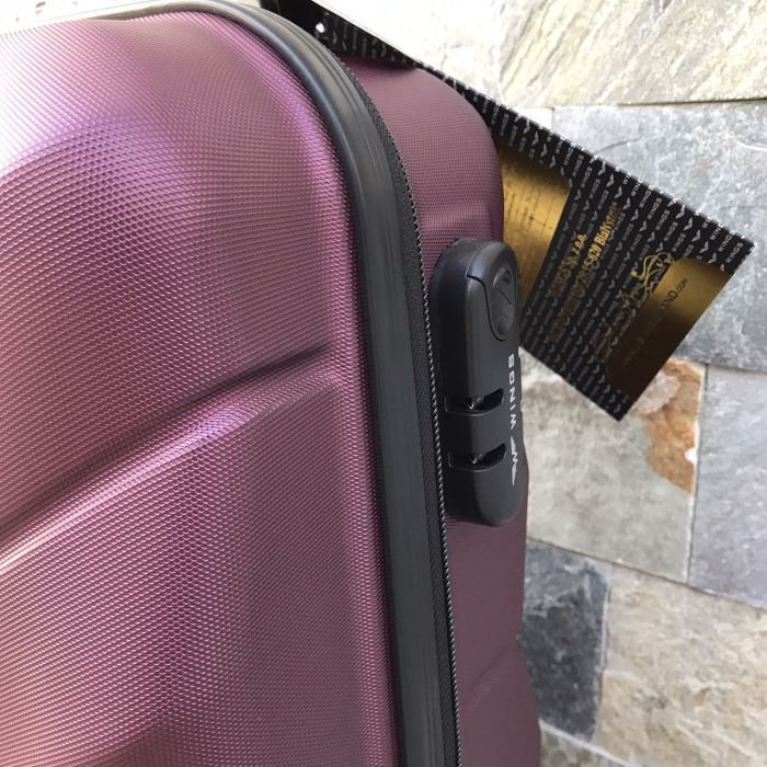 Валіза дорожня міні (ручна поклажа) Wings 147 XS Бордовий