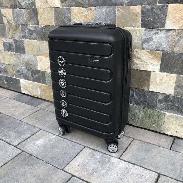 Валіза дорожня мала з поліпропілену Wings DQ181-03 S Чорний