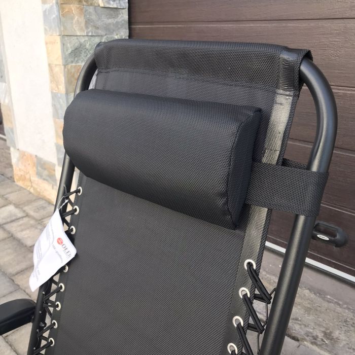 Садовый шезлонг тканевый OLER TEX Графитовый