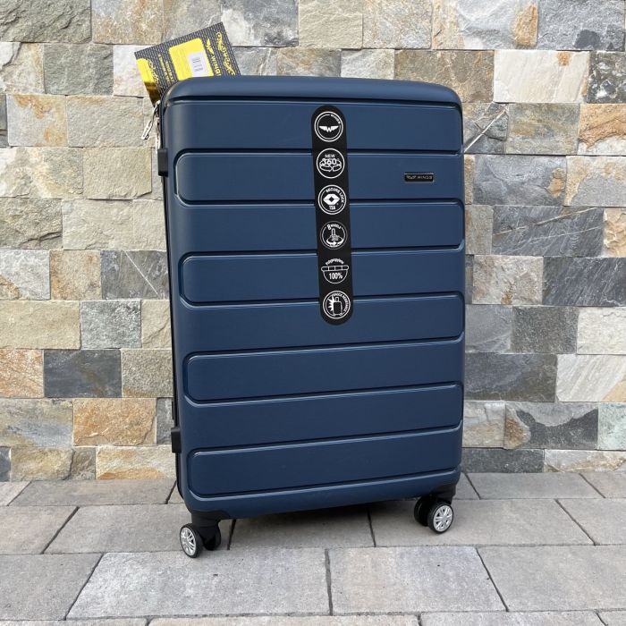 Валіза дорожня велика з поліпропілену Wings DQ181-03 L  Синій