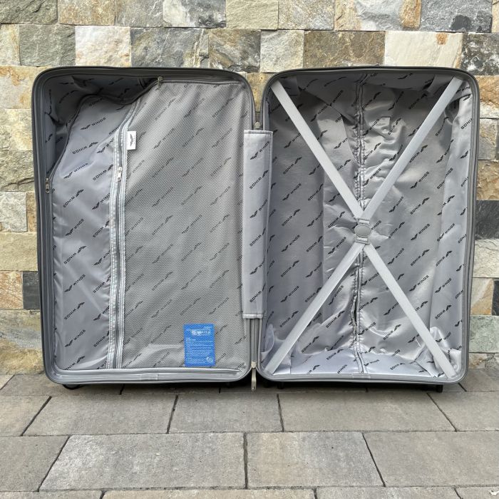 Валіза дорожня велика з поліпропілену Wings DQ181-04 L  Синій