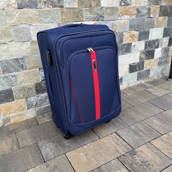 Валіза тканинна середня Wings 1706 M Синій