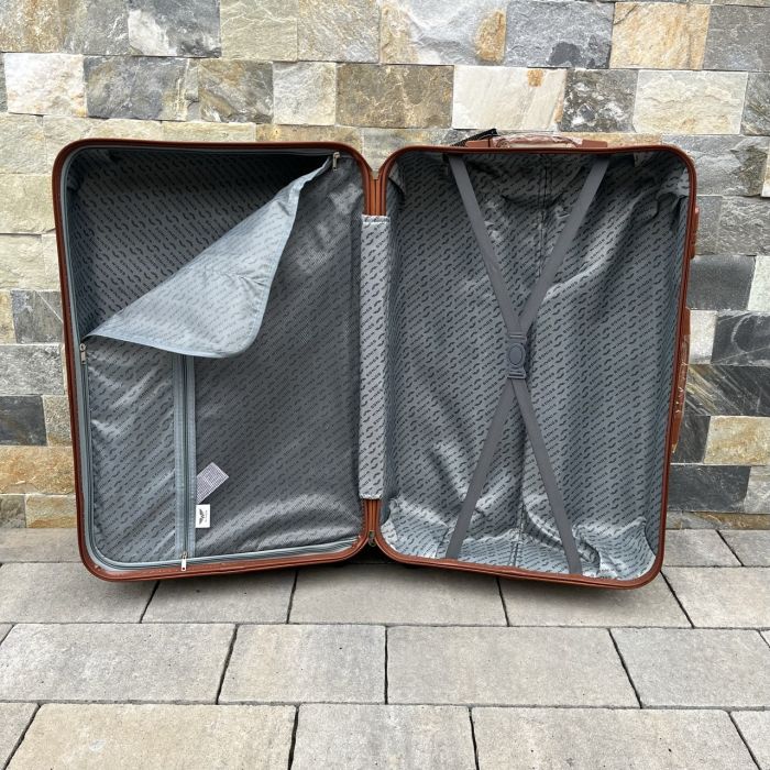 Валіза дорожня велика Wings 402 L Срібний