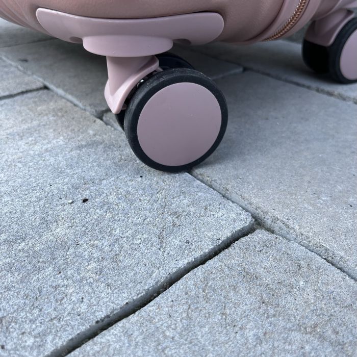 Валіза дорожня велика Wings WN01 L Рожеве золото