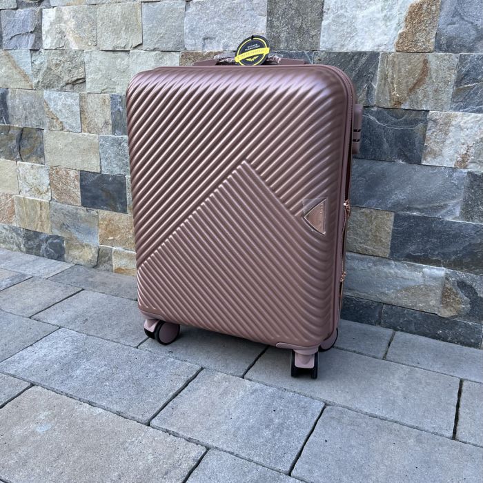 Валіза дорожня мала Wings WN01 S Рожеве золото