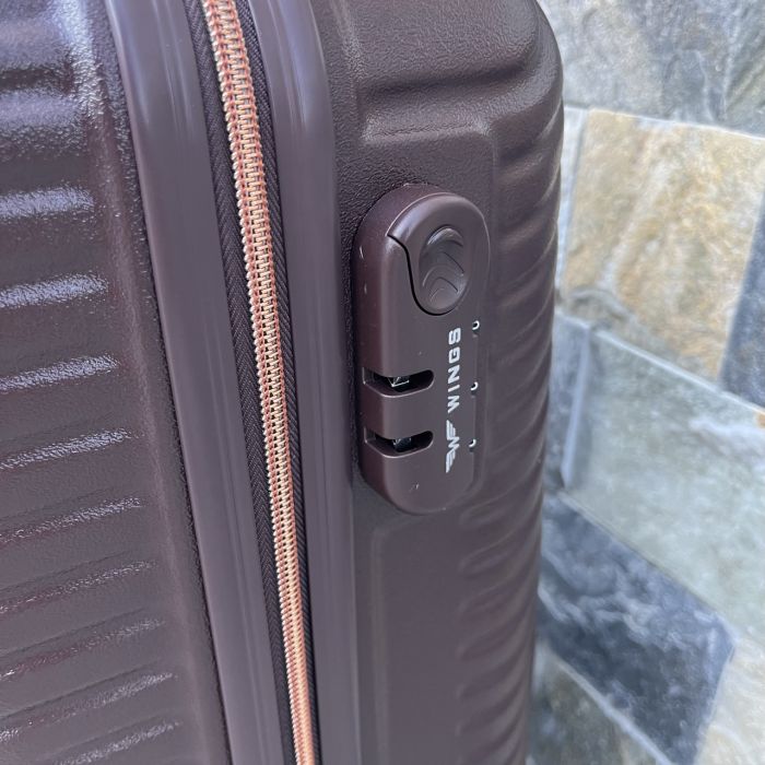 Валіза дорожня мала Wings WN01 S Коричневий