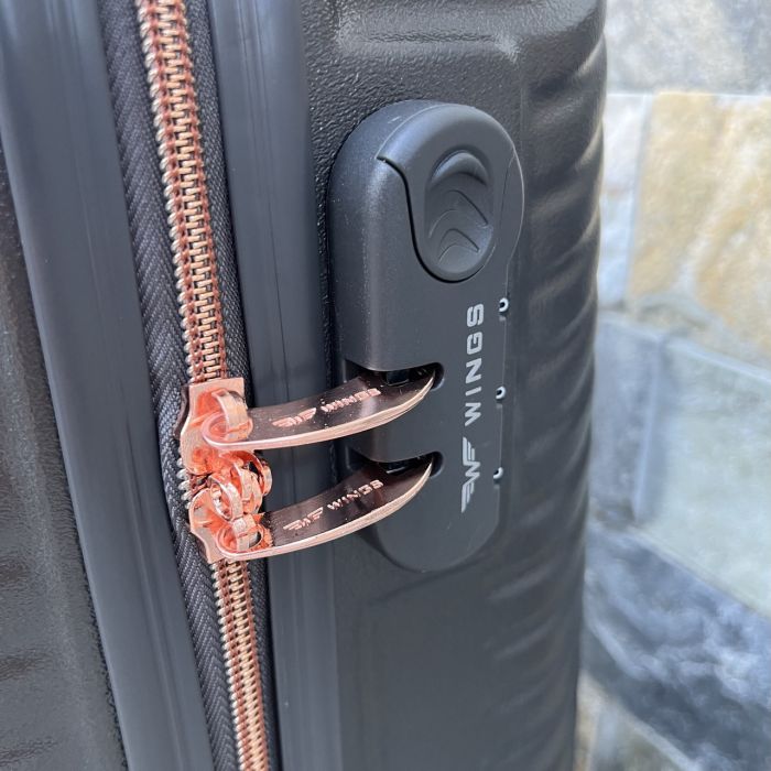 Валіза дорожня мала Wings WN01 S Графітовий