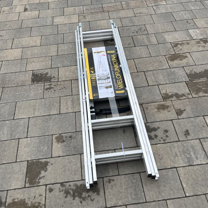 Лестница 3-секционная универсальная Drabest BASIC 3х6