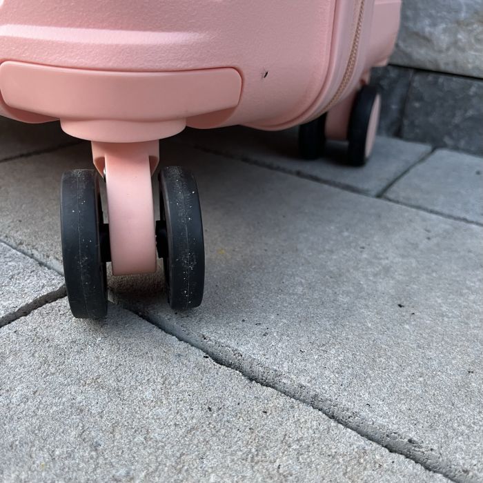 Валіза дорожня велика з поліпропілену Wings DQ181-05 L Персиковий