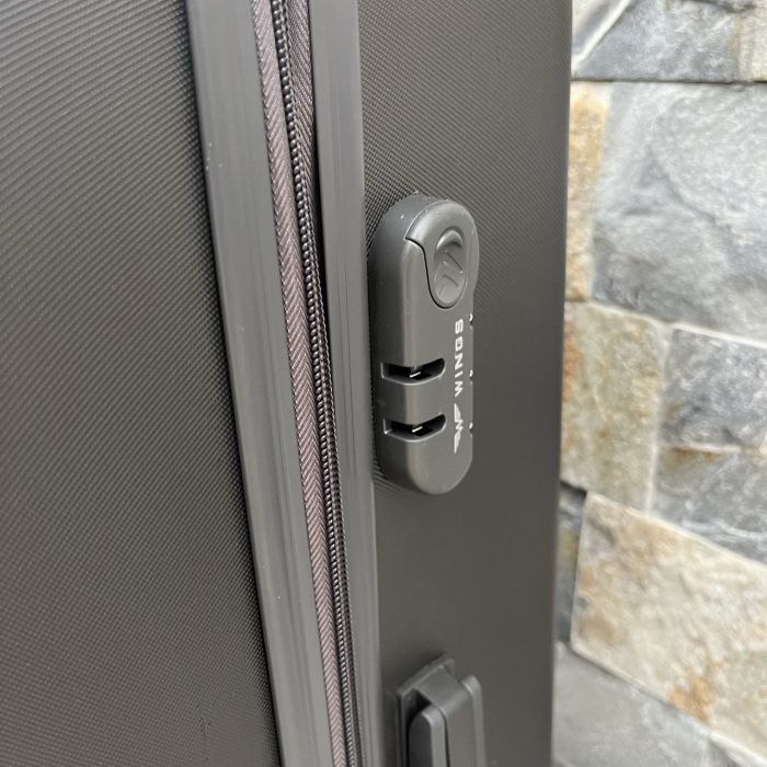 Валіза дорожня велика Wings 266 L Графітовий