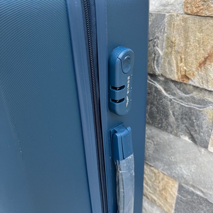 Валіза дорожня середня Wings 266 M Синій