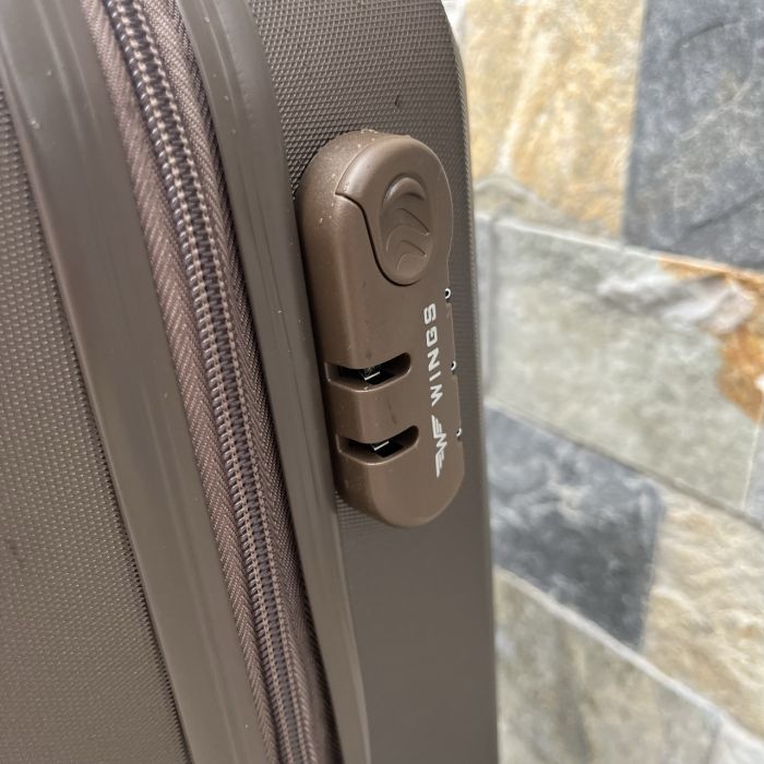 Валіза дорожня міні (ручна поклажа) Wings 266 XS Коричневий