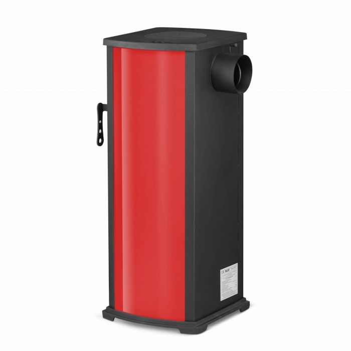 Стальная каминная печь BLIST Ekonomik Lux 8,5 кВт Красный