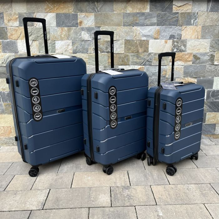 Валіза дорожня велика з поліпропілену Wings PP06 L Синій