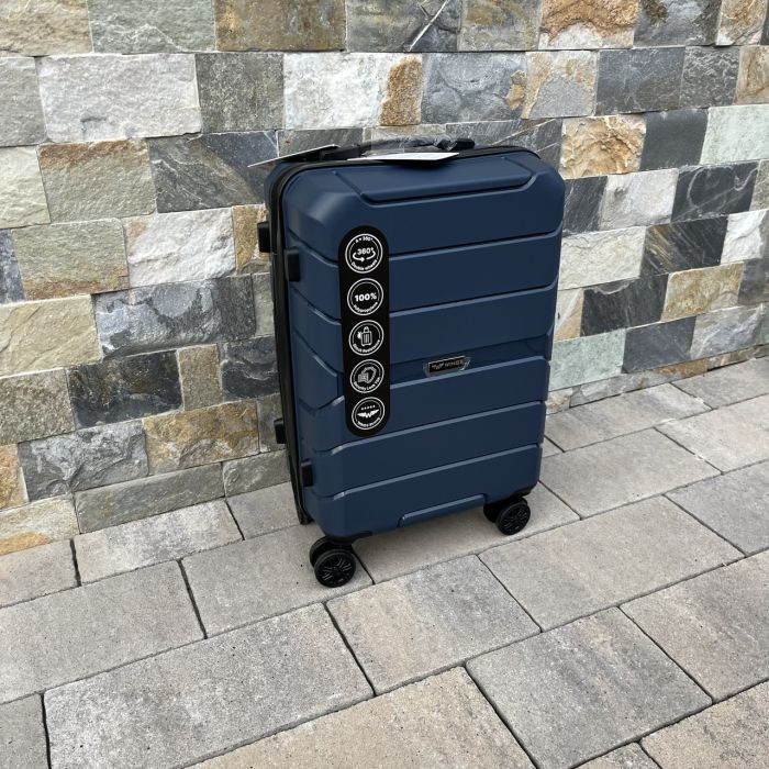 Валіза дорожня мала з поліпропілену Wings PP06 S Синій