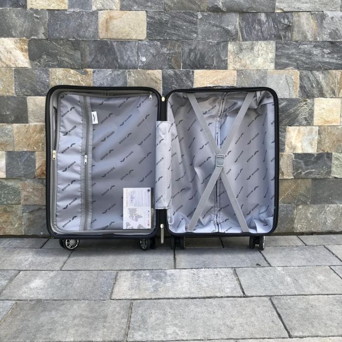 Валіза дорожня мала з поліпропілену Wings PP06 S Сірий