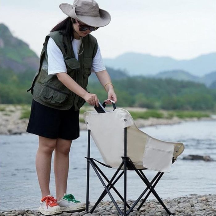 Стул рыбацкий Ecarla KRT11K Кремовый