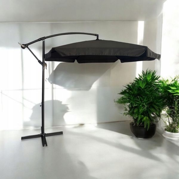 Парасоля садова з нахилом Ideal Garden YN7011 Графітовий