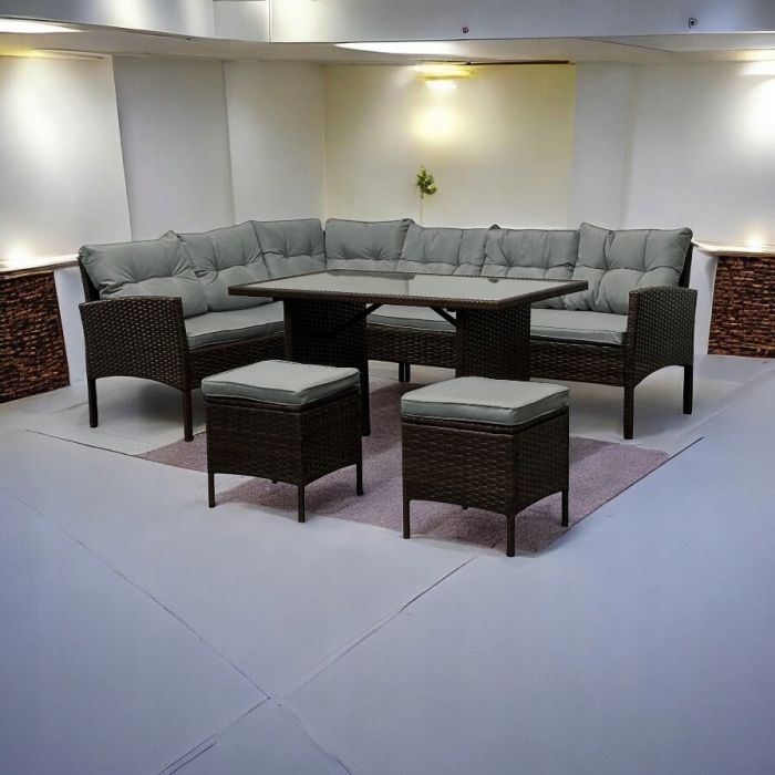 Комплект садових меблів IdealGarden SFS079 Коричневий