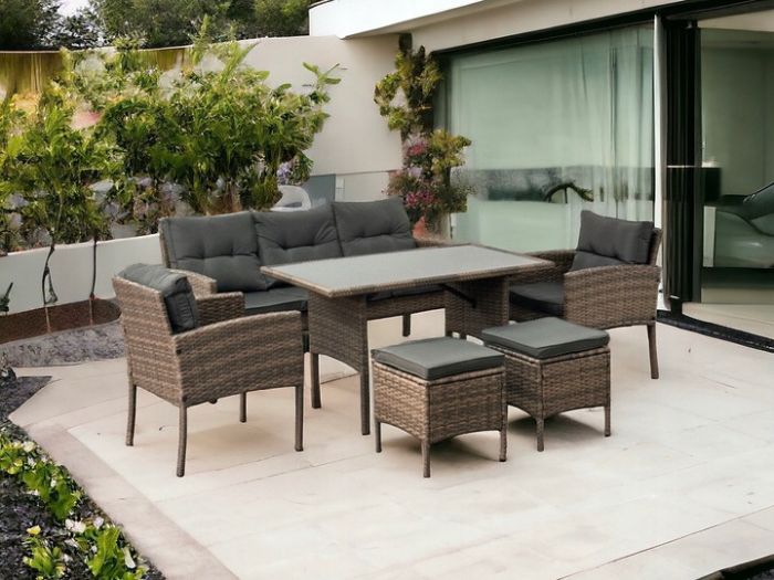 Комплект садових меблів IdealGarden SFS078 Світло-коричневий