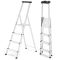 Односторонняя 4-ступенчатая алюминиевая лестница Kanat KA-KAM-203 125 кг