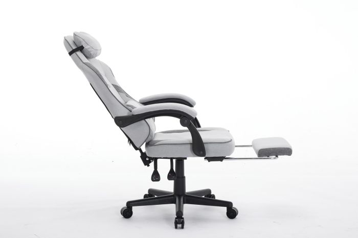 Комп'ютерне крісло із тканини Deus Edge Сіро-графітовий