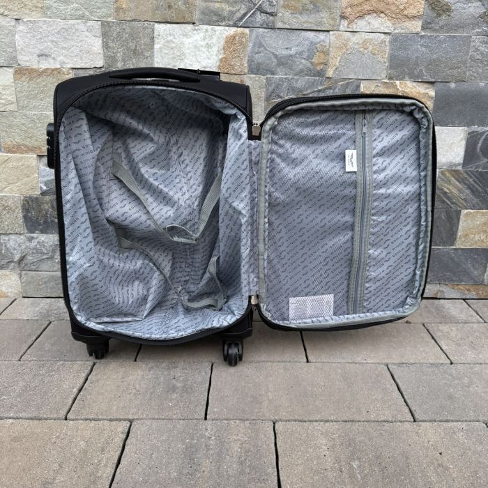 Валіза тканинна мала на 4 колесах Wings 1708 S Коричневий